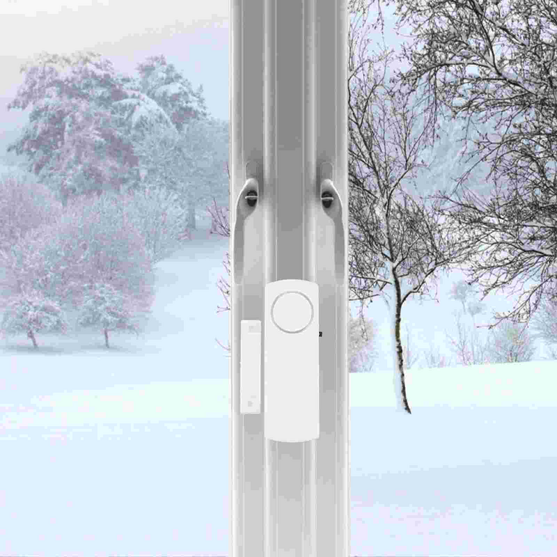 Rumah sensor gerak jalan mobil sistem Alarm peringatan sensor gerakan keamanan berpadu jendela pintu (putih)