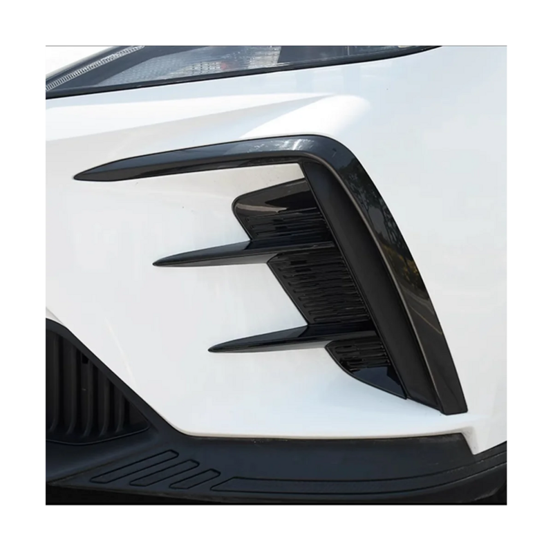 Alerón de parachoques delantero de coche, cubierta embellecedora de ventilación lateral para MG 4 MG4 EV Mulan 2023, accesorios