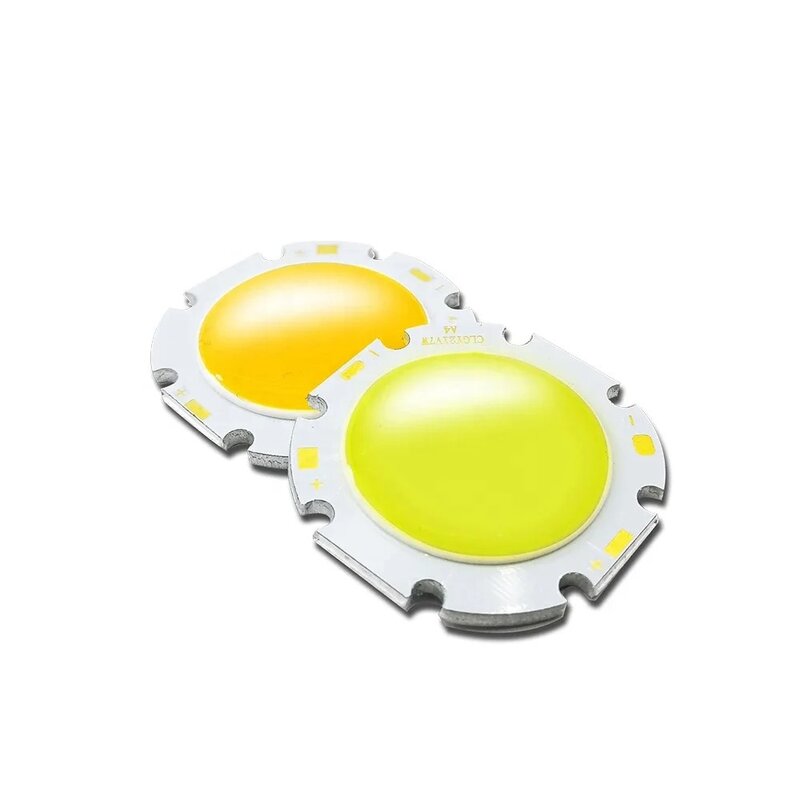 다운라이트 및 패널 조명용 COB LED 칩 표면 광원, 특수 COB 램프 칩, 스포트라이트 다운라이트 광원, 10W, 20mm