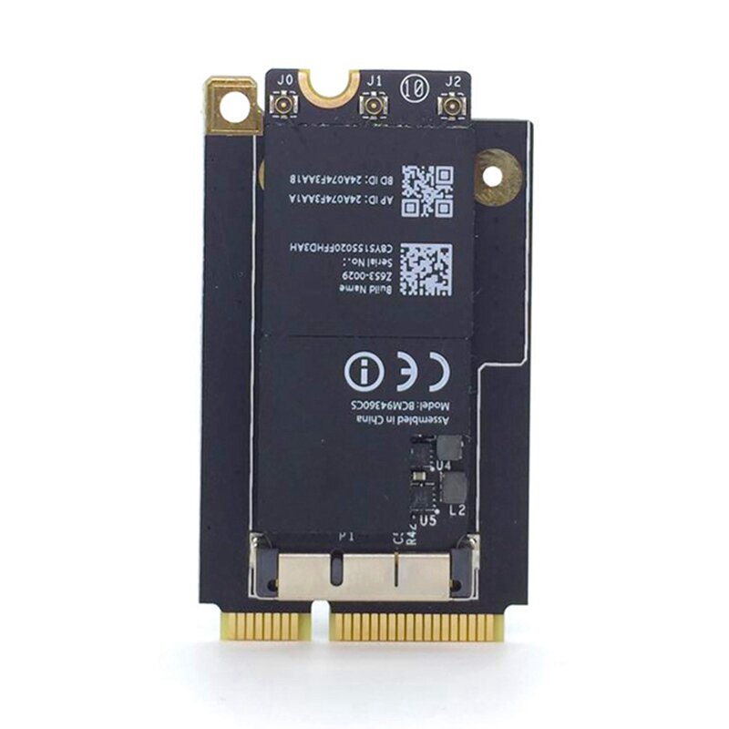 Nowa karta BCM94360CS2 Wireless-AC WIFI Bluetooth BT 4.0 Airport 802.11Ac z adapterem MINI PCI-E