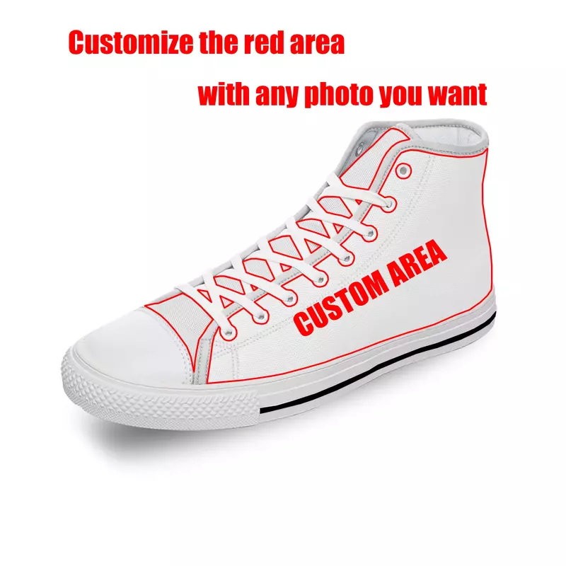 Weezer Pop Rock Band High Top High Quality Sneakers Mens Womens Teenager Canvas Sneaker Casual Couple Shoes Custom Shoe White