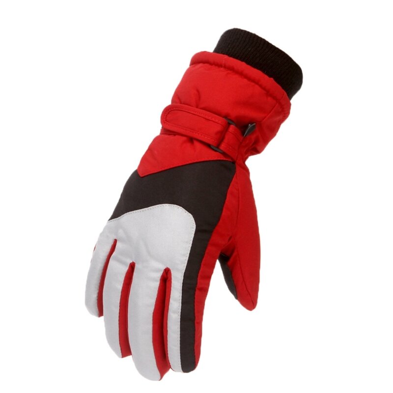 Ski Winter Must Non-slip Thicken Warm Waterproof Children Ski Gloves Snow Mitten G99C