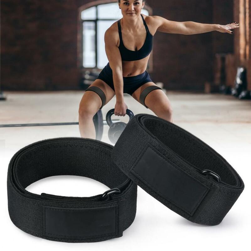 Thigh Straps for Muscle Occlusion Effective Thigh Straps for Weightlifting Muscle Training Elastic Compression