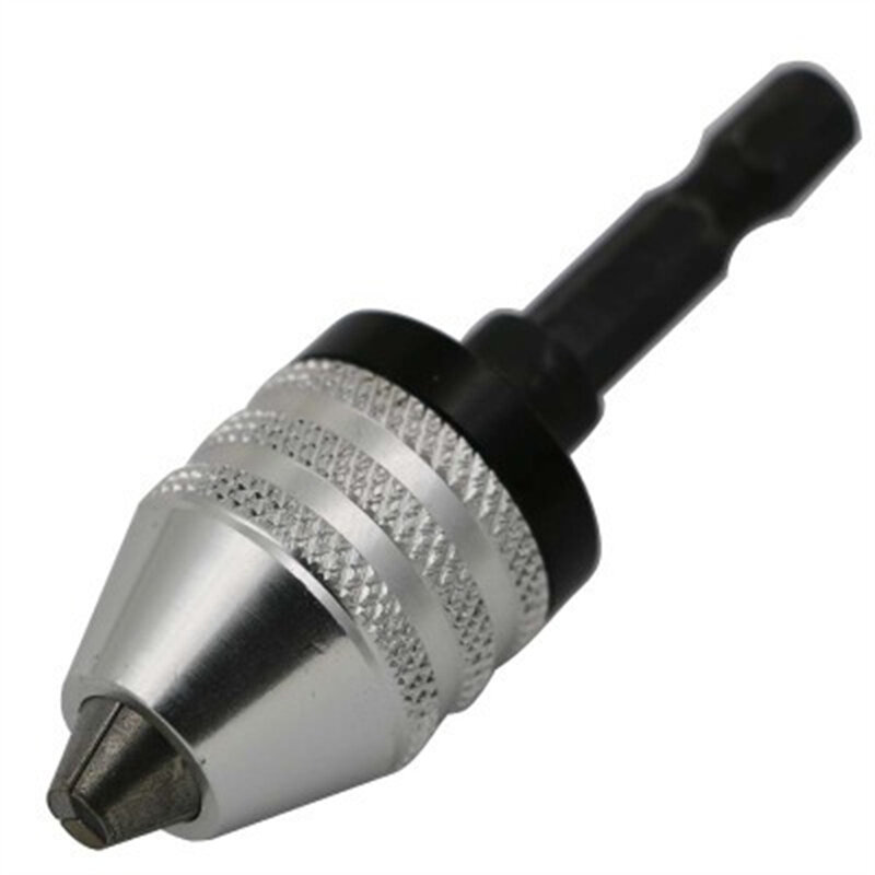 Mini mandrin de perceuse 0.3-6.5mm, forets électriques, outils de fixation à pince, forets à tige hexagonale, convertisseur de changement
