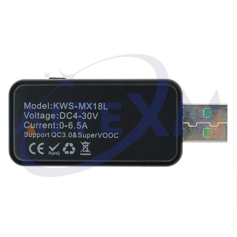 10 In 1 USB Tester DC Digital Voltmeter Amperimetro Current มิเตอร์วัดกระแสไฟ Amp โวลต์แอมป์มิเตอร์เครื่องตรวจจับแบตสำรอง Charger Indicator