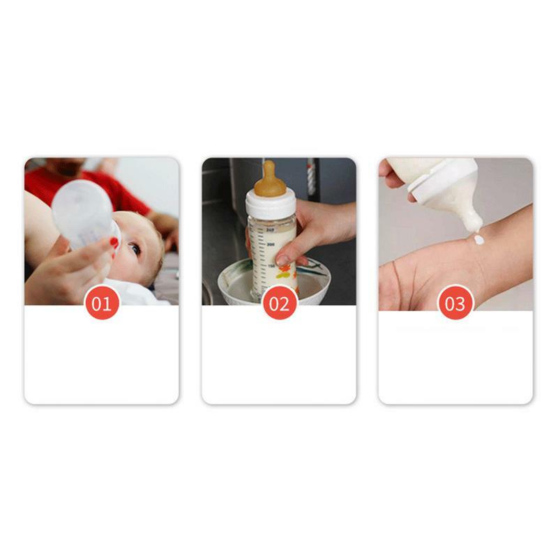 Теплоизоляционная Крышка для детских бутылочек, портативное устройство для подогрева детских бутылочек с автоматическим подогревом