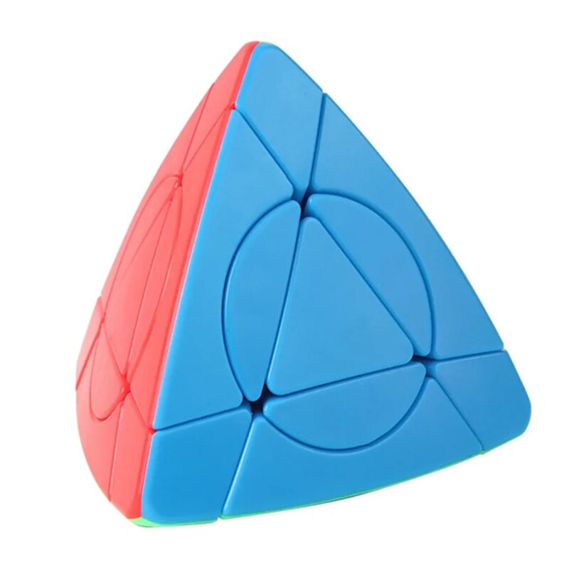 어린이용 Sengso 원형 매직 타워 큐브, 3x3 피라미드 매직 큐브, Shengshou 매직 큐브, 3x3 전문 퍼즐 장난감