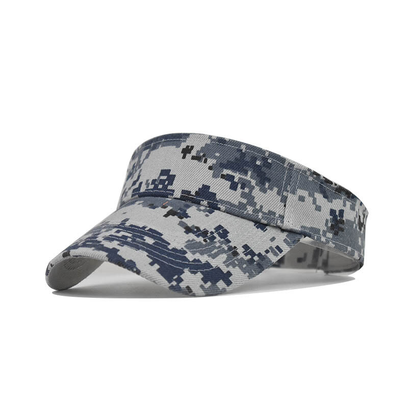 Men's Camouflage Summer Sun Hat Tactical Military Air Top Sun Hat Ladies Adjustable Outdoor Sports Cycling Tennis Hat Beach Hat