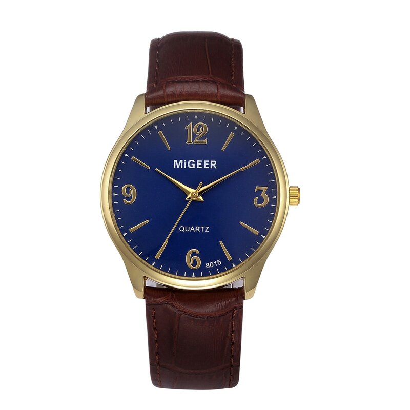 Sleek Minimalist Fashion With Strap Dial Men'S Quartz Watch Gift Watch Quartz Watch Elegant Man Watch Luxury Watch Men Watch