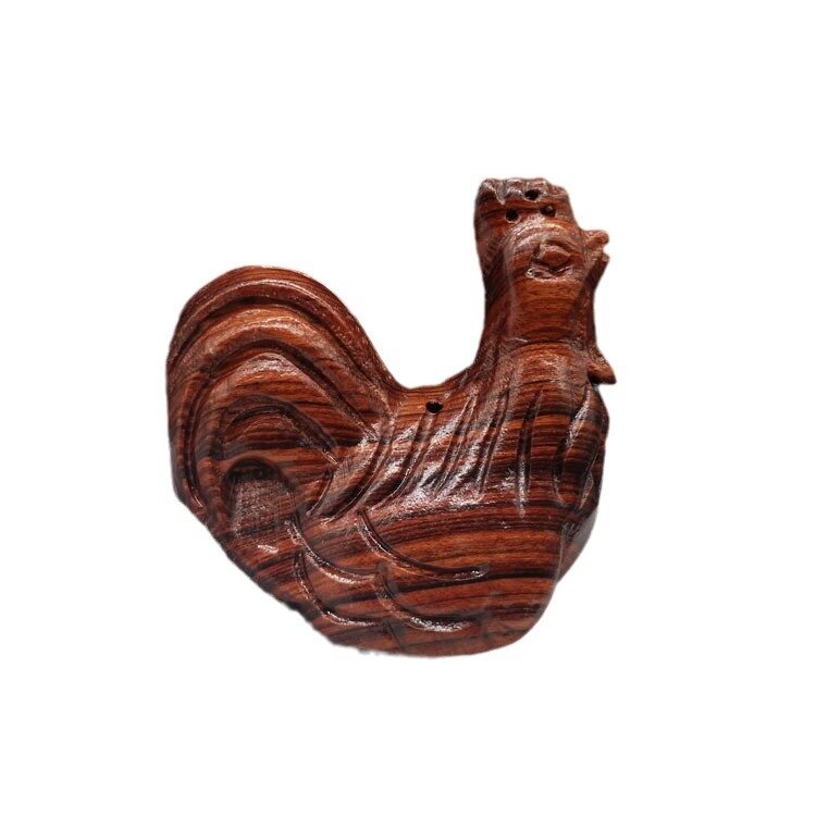 Wooden Yellow Pear Carved Ornaments Twelve Zodiac Animals Home interior Decoration Office Accessories Holiday Gifts Souvenirs