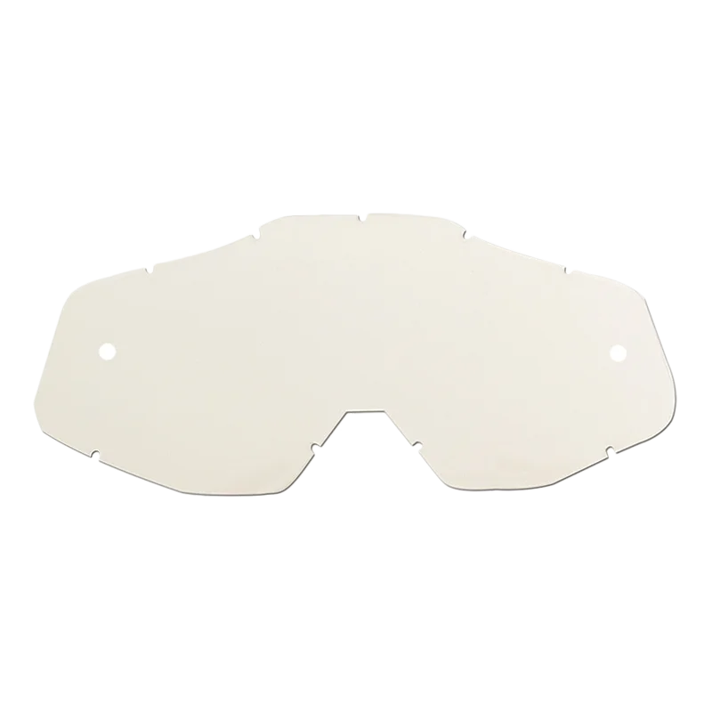 Lensa kacamata 100 persen, aksesoris Helment pengganti Universal untuk olahraga luar ruangan sepeda motor Trail