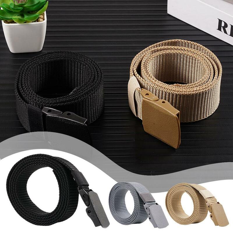 Nylon Knitted Elastic Belt Outdoor Hunting Multifunctional Belt Canvas Belt Quality Training Size Large High Casual Extende J4C9