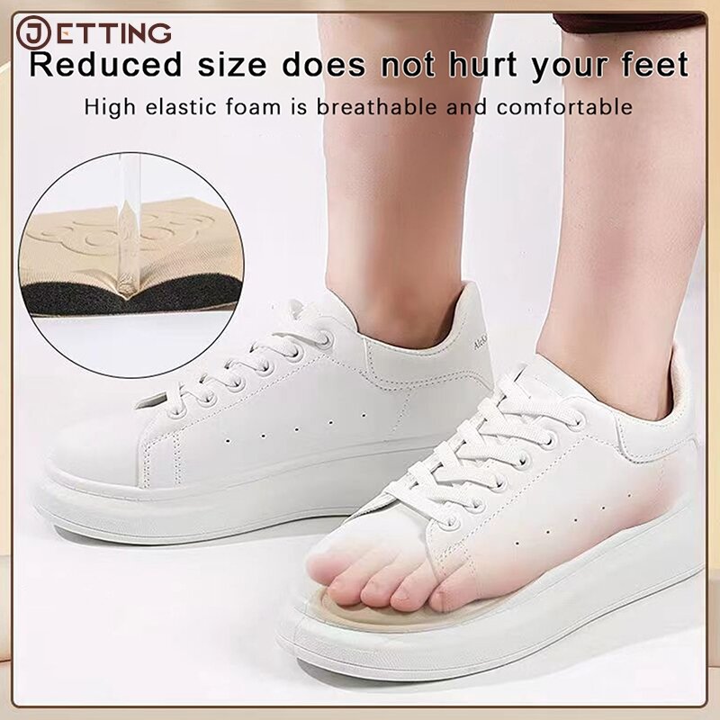 Половинчатые стельки для обуви, Нескользящая подушка, уменьшающий размер обуви, наполнитель, для снятия боли на высоких каблуках