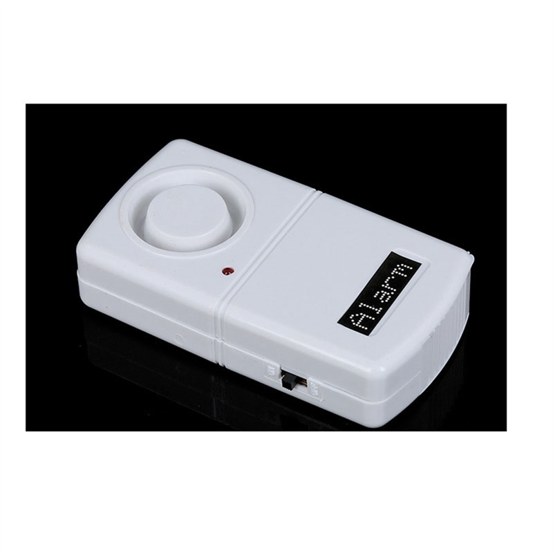 High Sensitive Vibration Detector Earthquake Alarms with LED Lighting Door Home Wireless Electric Car Alarm