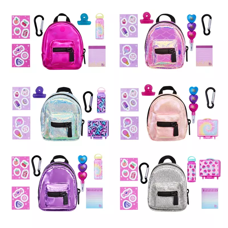 Original Real Littles Backpack Mini Bags Single Pack Collection Surprise Toy Handbag Children's Toy Girl Birthday Gift Surprise