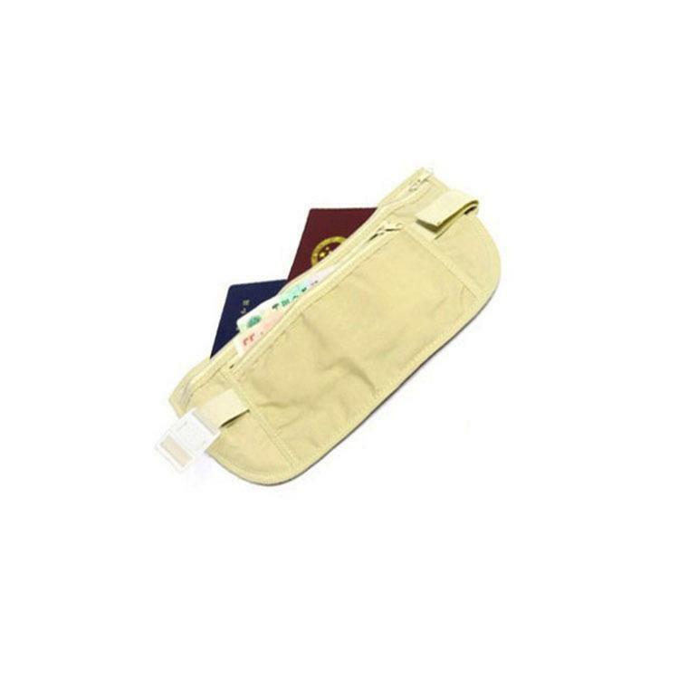 Viagem invisível pacotes de cintura bolsa para passaporte dinheiro cinto saco de segurança escondida carteira presente saco de viagem pacote de peito dinheiro saco da cintura
