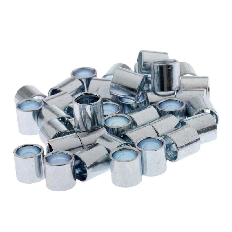 MagiDeal 40 Pieces/Pack Sturdy Longboard Skateboard Bearings Spacers Hardware Accessories