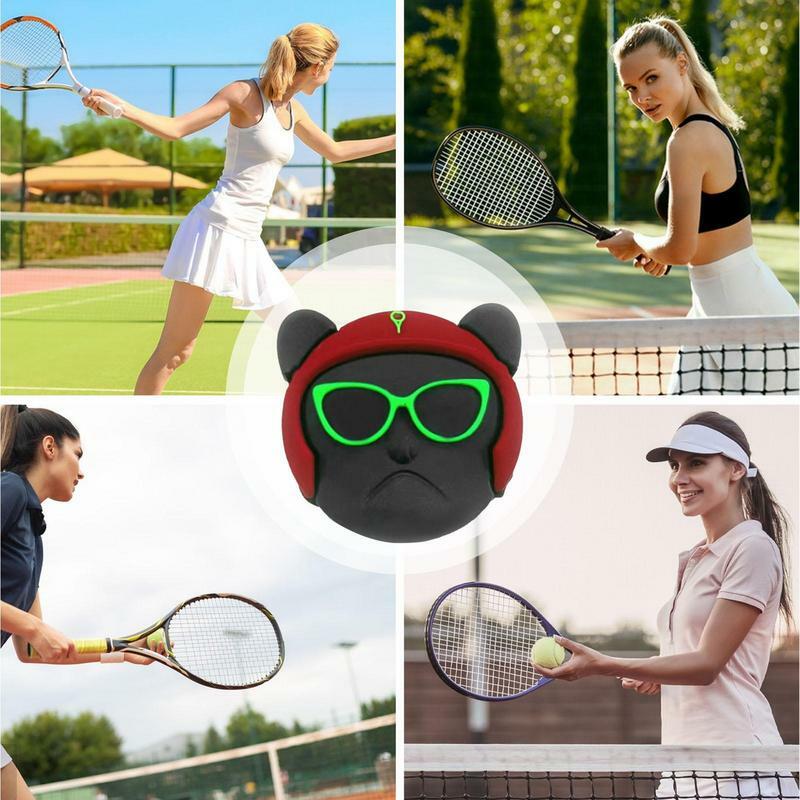 Protective Silicone Tennis Racket Vibration Dampeners Tennis Dampener Tennis Damper Dampener Shock Tennis Accessories