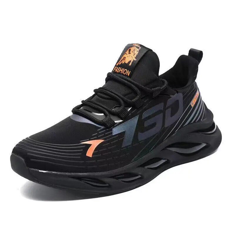 Buty trampki dla mężczyzn na co dzień oddychająca siateczkowa moda na bieganie obuwie sportowe męskie chodzenie buty do biegania Zapatillas De Hombre