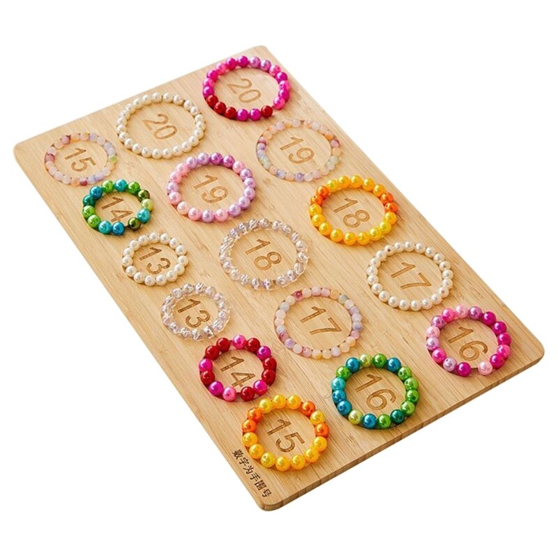 Bead Board Jewelry Making Tray Size Measuring Plate Craft Tool Accessories 517F