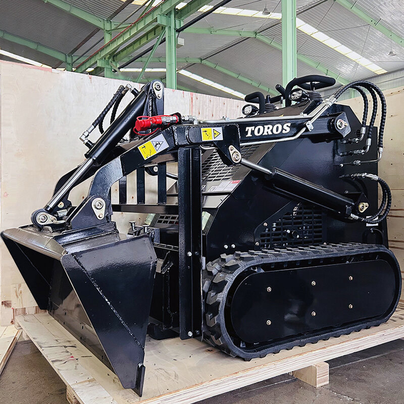 Factory Customization EPA Mini Skid Steer High Quality Wheeled/Tracked TRS-480W Mini Loader 23HP Skid Steer Loader for sale