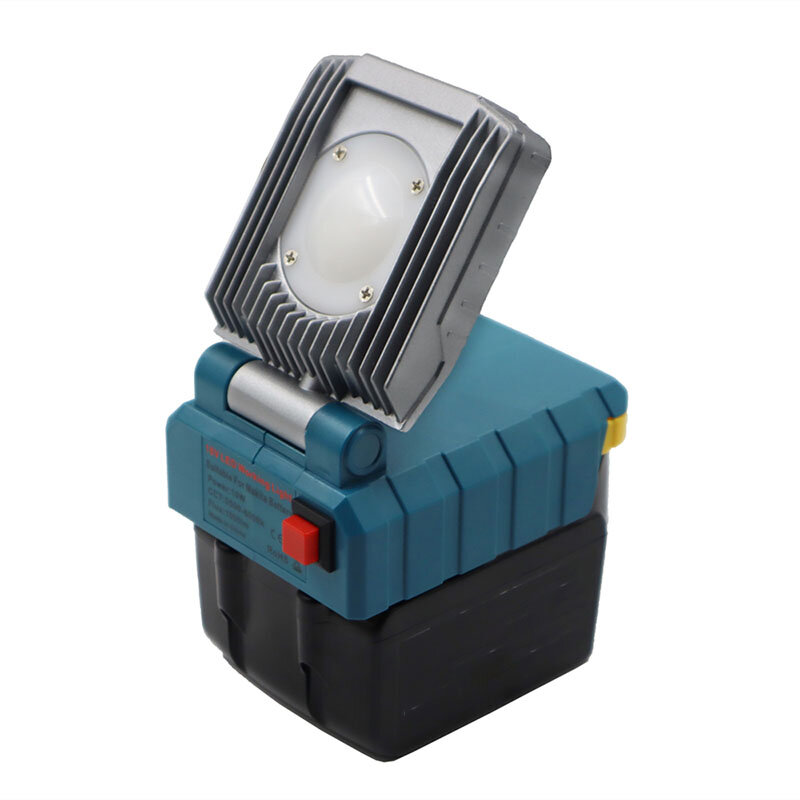 Lámpara de trabajo LED de 10W y 1000LM, 18V, para Makita BL1830, BL1860, BL1430 (sin batería, sin cargador), herramientas para exteriores, luz de trabajo