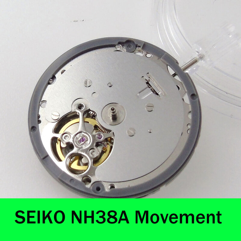 Sii tmi-日本のオリジナル自動巻き時計nh38a,機械式ムーブメント,クロノグラフ,ロケージムーブメント