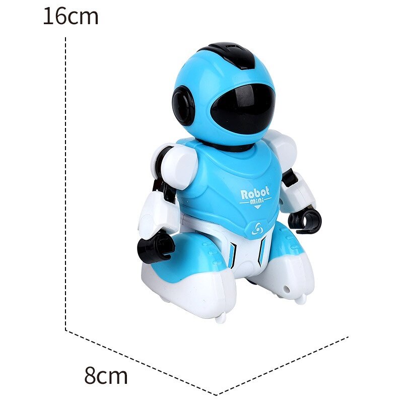 어린이용 지능형 미니 로봇 전기 장난감, 대화형 다기능 음성 스마트 완구, 어린이 생일 선물