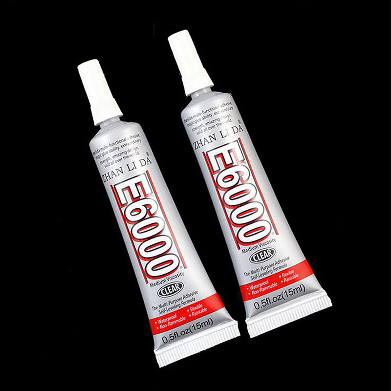1PC E6000 Glue Strong Adhesive For Diy Rhinestones Painting Cloth Metal Fabric Crystal Epoxy Hotfix For Jewelry Tool