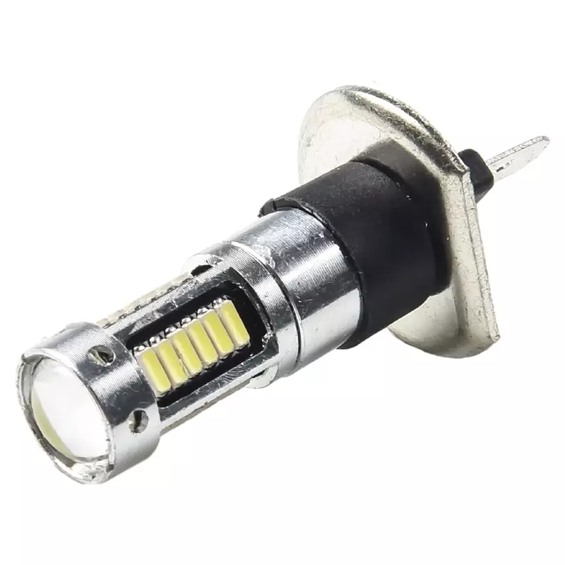 Bombillas LED antiniebla H1 para coche, luz diurna de 6000K y 12V, a prueba de polvo, faro superbrillante, Kit de lámpara DRL de conducción, 2 piezas