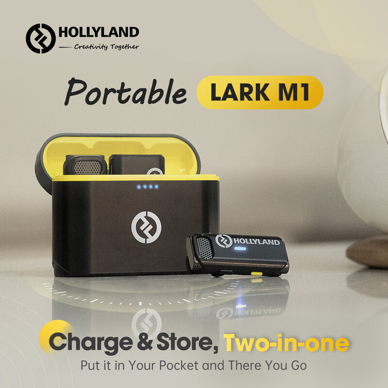 Lark m1 duoワイヤレスラベリアマイク、m1ソロ受信機、sony、nikey、canonカメラ用のマイク、新しい