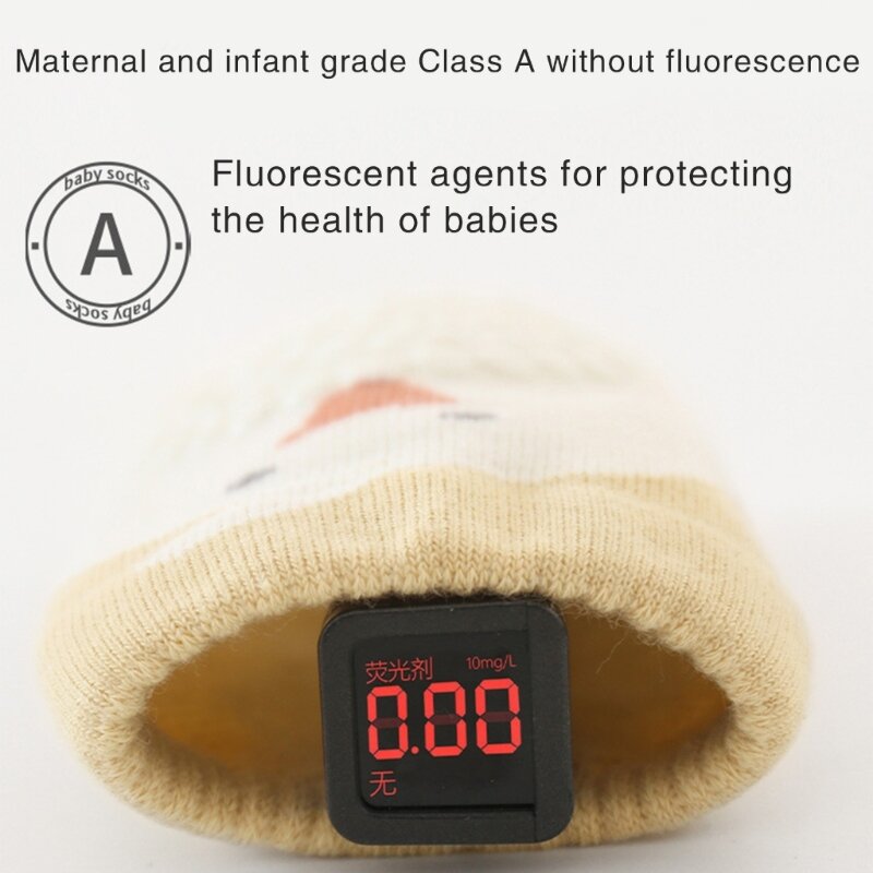 F62D Baby-kniebeschermer Dikke kniebeschermers voor peuters Ademend katoenen gaas Knie-elleboogbeschermer Huidvriendelijke voor