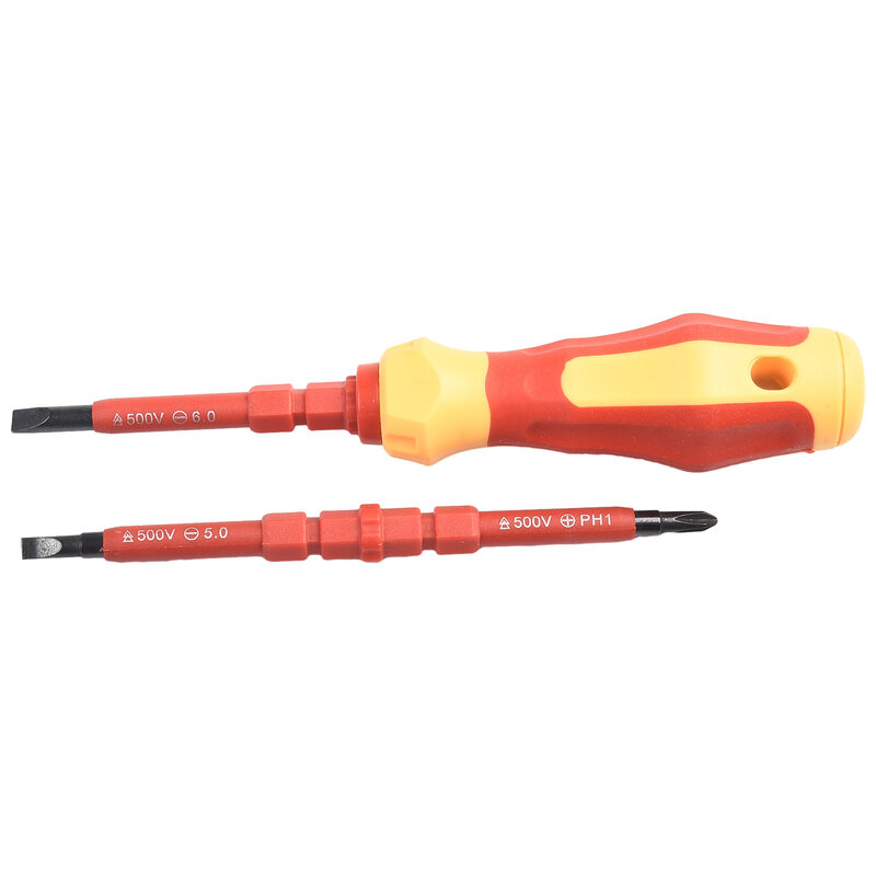 3 IN 1 Insulated Screwdriver Set Multi-Purpose Electricians Slotted Cross Screwdriver Bit Repaire Tools Hand Tools