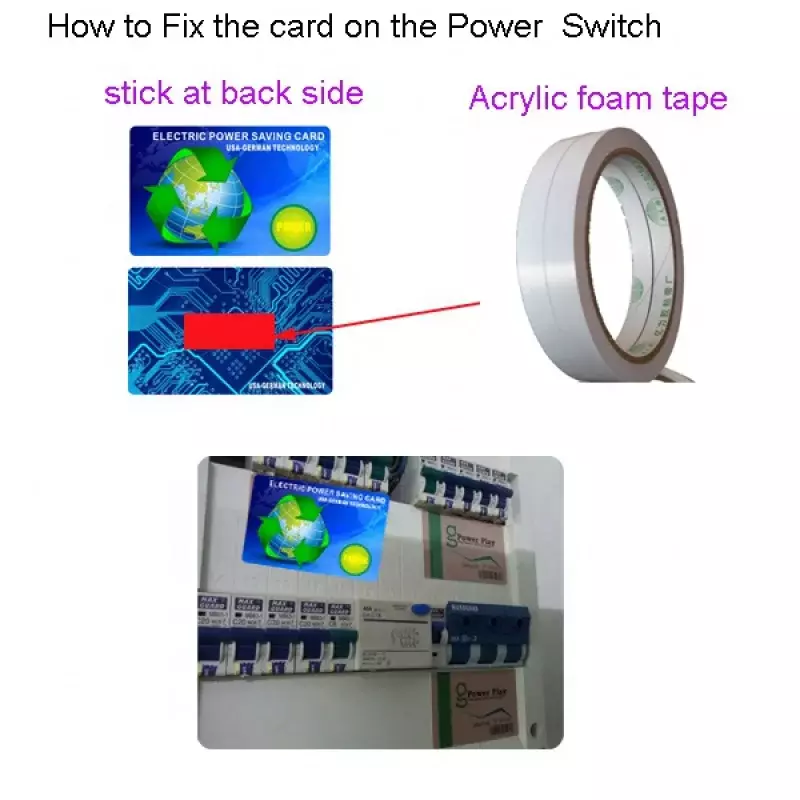 Aangepaste Terahertz-Chip In Negatieve Ionen Anti Straling Elektriciteit Scalaire Bio Quantum Energiebesparingskaart
