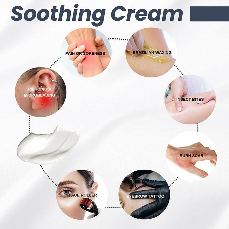 Tattoo Aftercare Cream Skin Healing Recovery Tattoo Nursing Repair Ointments Fast Healing Gel For Permanent Makeup Tattoo O9S3