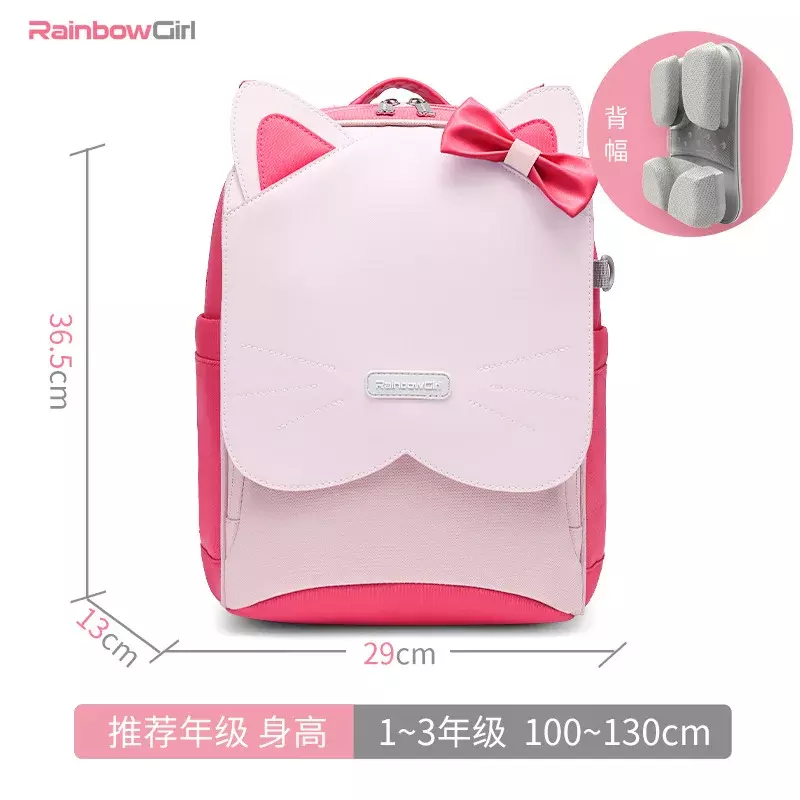 Sanrio, Hello Kitty новый школьный портфель для учеников, сумка через плечо, милый мультяшный вместительный водонепроницаемый легкий рюкзак с двумя плечами