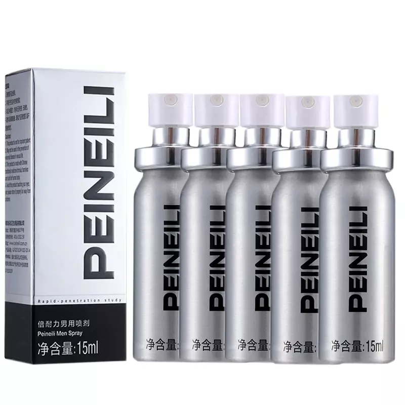 PEINEILI-Spray retardante para hombres, productos sexuales para prevenir la eyaculación precoz, aumento de la Libido, erección mejorada, 15ml