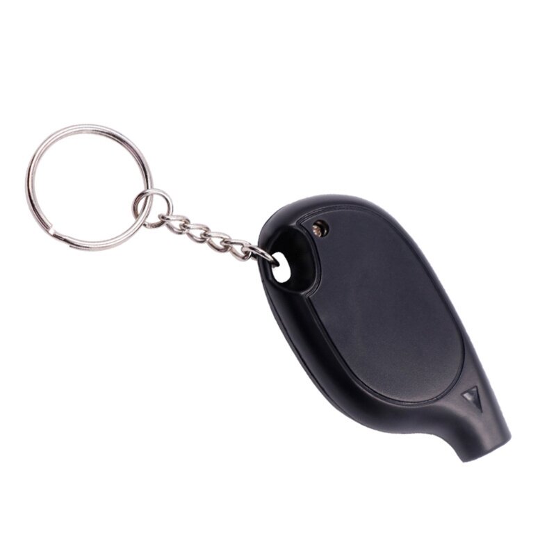 090E Schwarzer Mini-Schlüsselanhänger + Reifenluftdruckprüfer Kpa, Bar, kg/cm² Reifendruckmessgerät