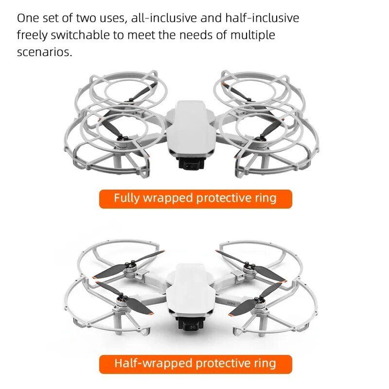 Propeller Guard for DJI Mini 2 ,Quick Release Propeller Protective Ring for DJI Mavic Mini 1 SE Props Fans Blade Cage Accessory