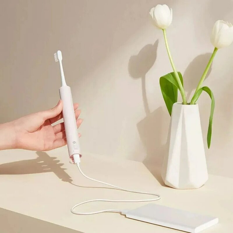 XIAOMI MIJIA T200 spazzolino elettrico sonico USB ricaricabile per sbiancamento dei denti vibratore ad ultrasuoni spazzolino da denti IPX7 impermeabile