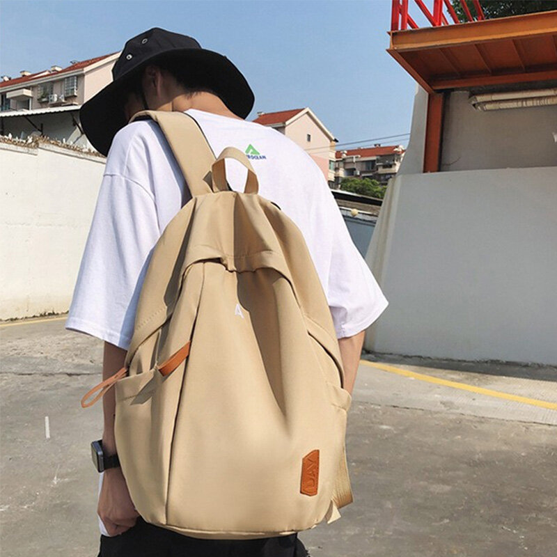 High-End-einfarbige Hochleistungs-Computer tasche für männliche und weibliche Studenten, Outdoor-Freizeit reise rucksack