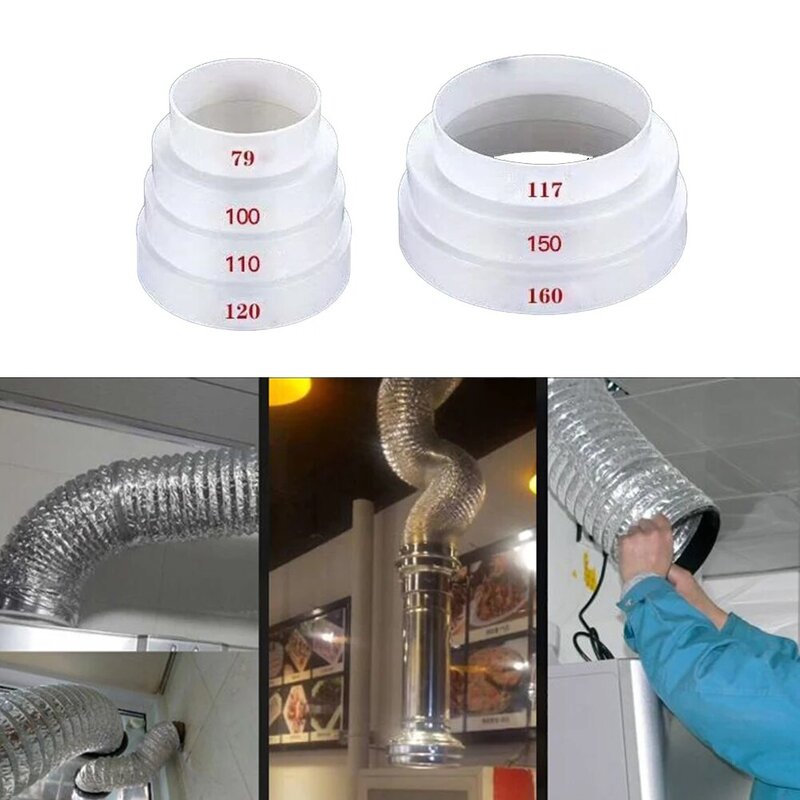 Portable Fan Pipe Fan Pipe Practical Replacement Accessories Duct Duct Multi Reducer Extractor Fan Pipe Multi Reducer