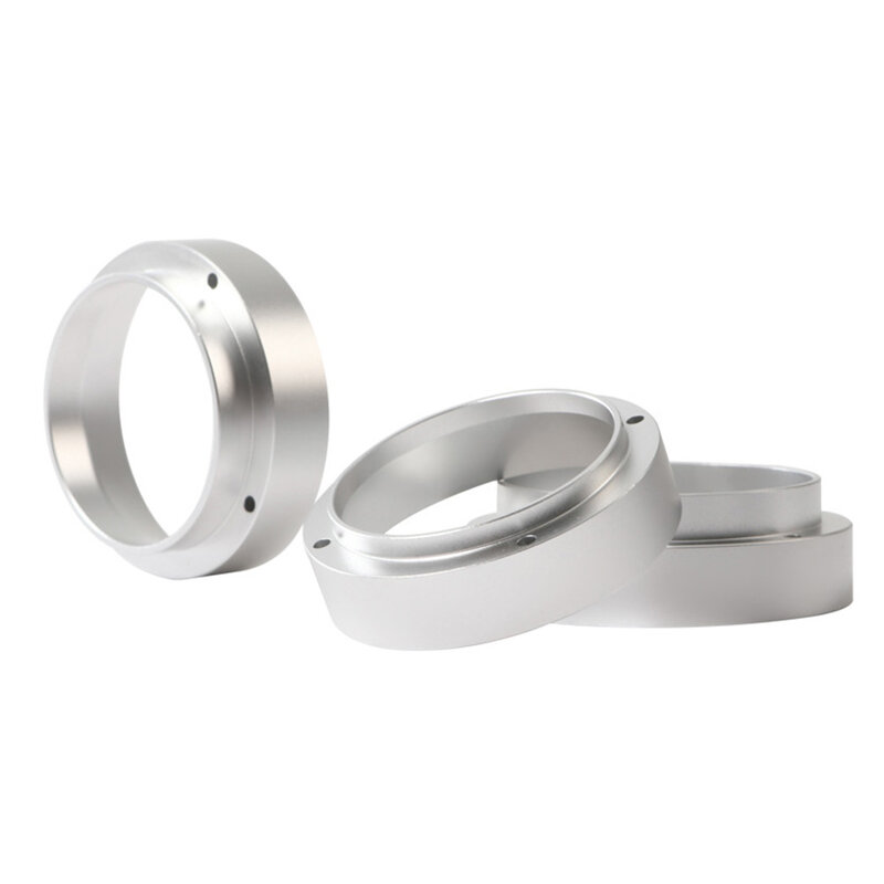 1pc 49mm magnetischer Kaffee-Dosier ring für Brüh schale Pulver korb Sieb träger Kaffeefilter Ersatz Aluminium ring