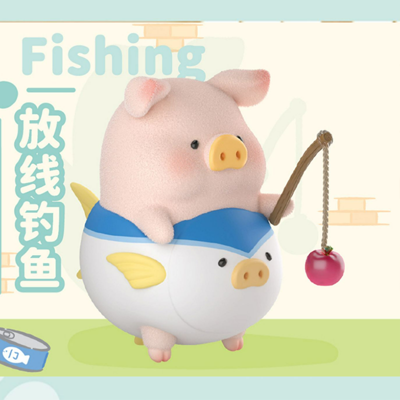 LuLu Classic Series 3 Piggy's Casual Day Blind Box Ação Anime Figura Kawaii Brinquedos Caja Presentes de Aniversário Surpresa Boneca
