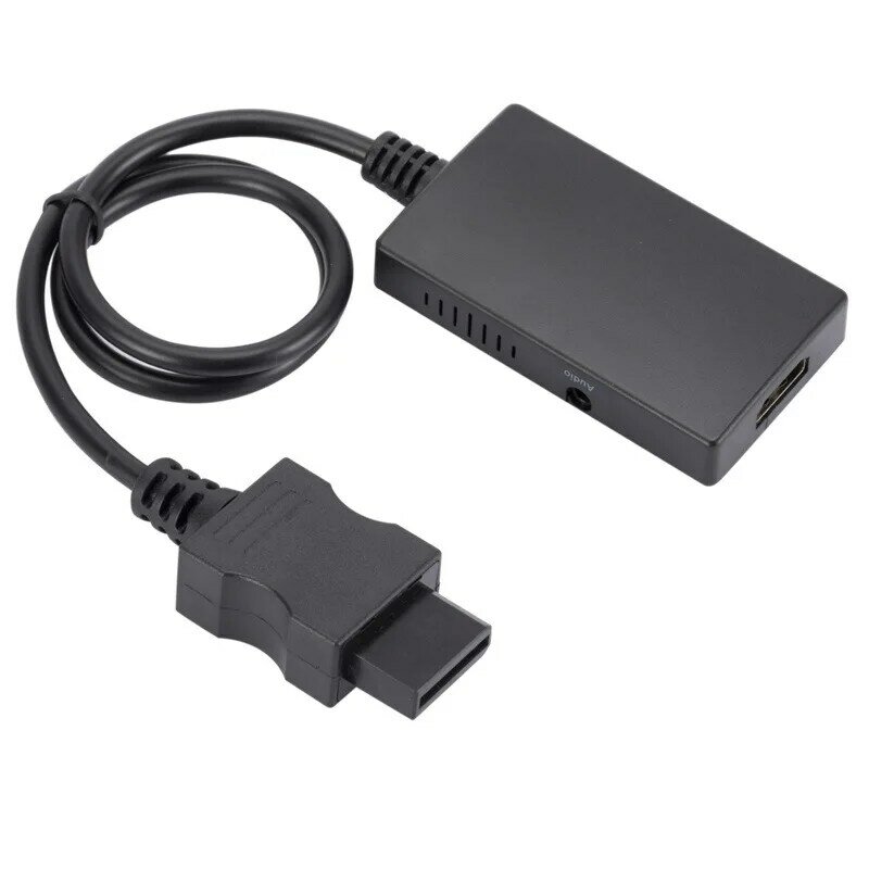 Kompatybilny z Wii na HDMI Adapter 1080p 720p Wii2 kompatybilny z HDMI Adapter Audio na PC Monitor HDTV wyświetlacz Full HD Audio wideo