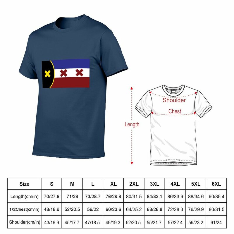 L'Manburg Flagge T-Shirt Hippie Kleidung süße Kleidung Jungen Animal Print Shirt erhabene T-Shirt Männer Kleidung
