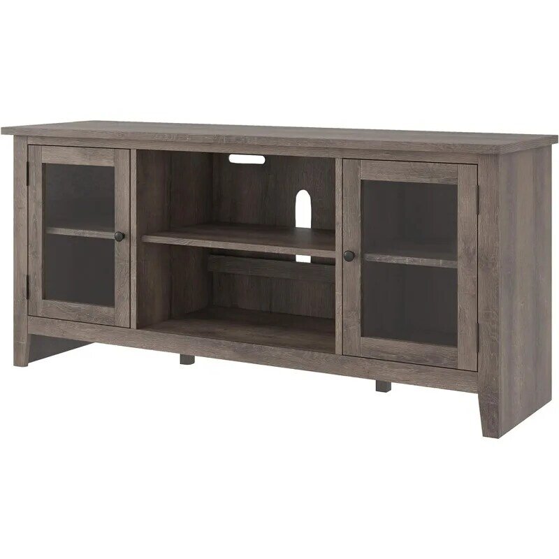 Dorrinson Farmhouse TV Stand with Fireplace Option, Fits TVs up to 58"