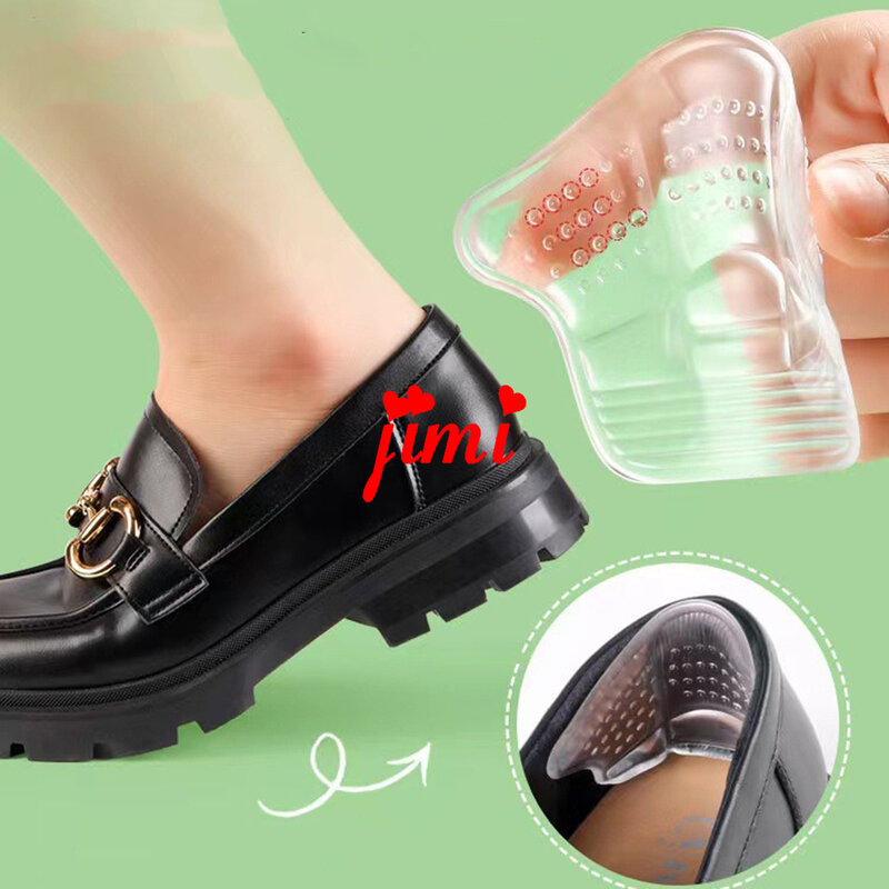 1 paio di adesivi per tallone protezioni per tallone Sneaker solette di dimensioni ridotte piedini antiusura cuscinetti per scarpe regolare le dimensioni inserti per cuscino del tallone alto