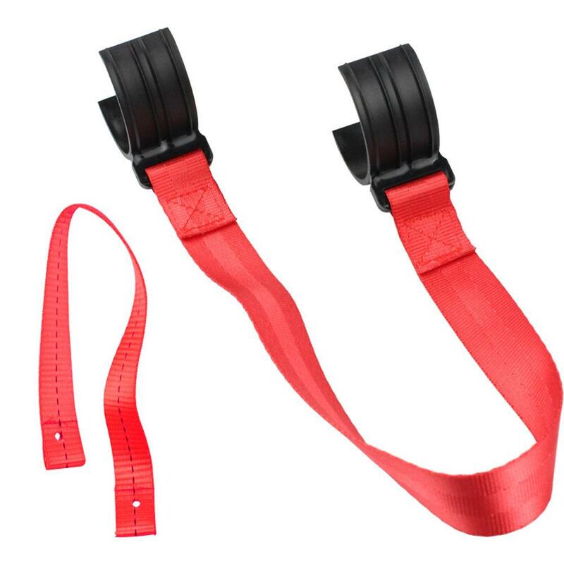 Motorcycle Pulling Belt Holding Traction Strap Front Rear Lift Handle Outdoor Cycling Safety Accessories