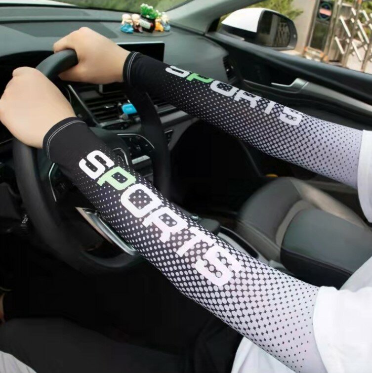 Длинные перчатки с защитой от УФ-лучей, защитный чехол для рук, рукава из вискозы, солнцезащитные перчатки, крутые спортивные велосипедные перчатки для активного отдыха